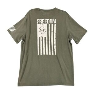 Under Armour Freedom Mens‎ XL HeatGear Tactical Military Patriotic Performance